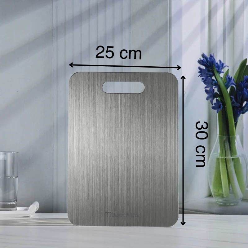 لوح تقطيع للمطبخ من اينوكس الصحي